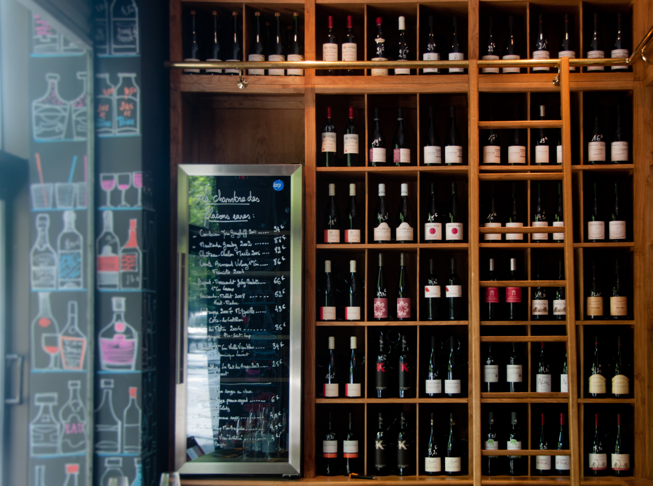 Paris wine bar on a Canal St Martin tour