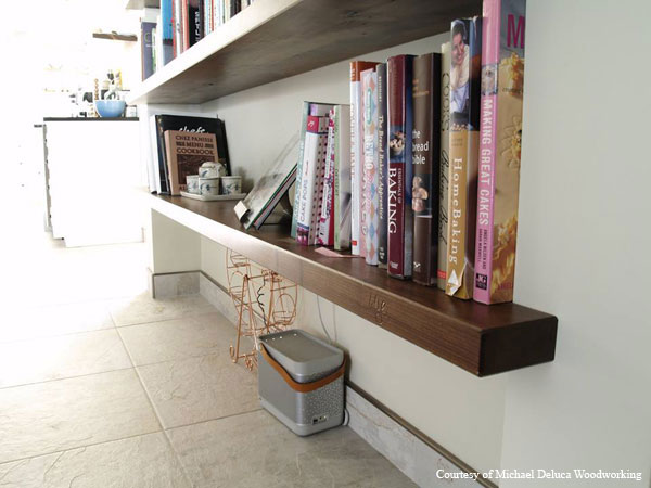 Custom-made book shelf