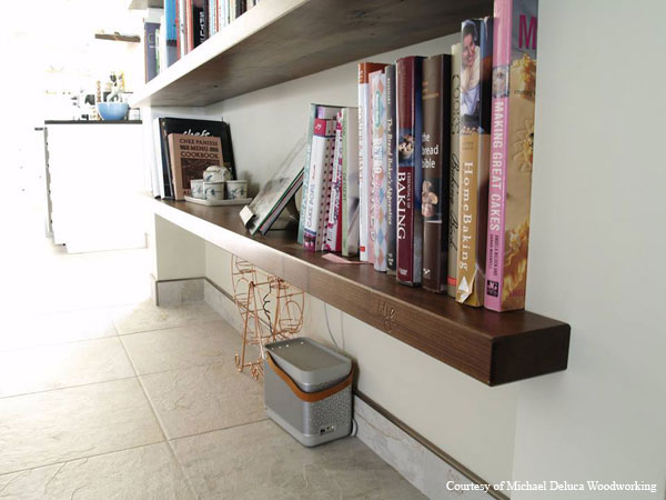 Etagere a livres en bois