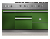 55" Lacanche Chagny 1400 range with a broiler oven
