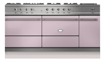 71" Sully 1800 dual-fuel stove with two large ovens and a warming cupboard